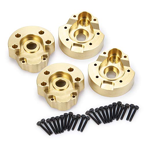 Heavy Brass Outer Portal Drive Housing 65g for 1/10 Redcat GEN8 RC Car(4PCS) - size: 4PCS