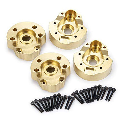 Heavy Brass Outer Portal Drive Housing 65g for 1/10 Redcat GEN8 RC Car(4PCS) - size: 4PCS