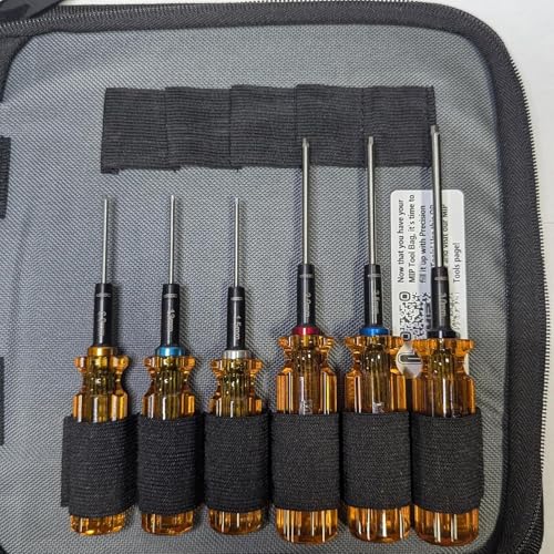 MIP RC Tool Kit Metric Hex & Nut Driver Set for Traxxas, Arrma, Losi, Axial, Tamiya, Redcat, Kyosho, Team Associated, Tekno, XRay, HPI - style: RC Tool Kit Metric Hex & Nut Driver Set