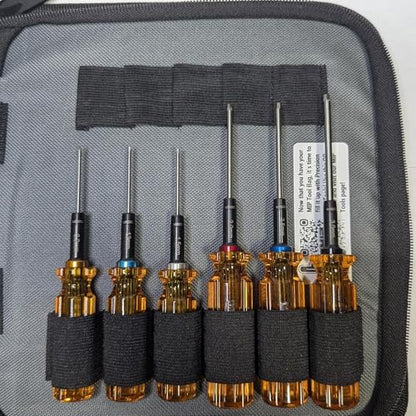 MIP RC Tool Kit Metric Hex & Nut Driver Set for Traxxas, Arrma, Losi, Axial, Tamiya, Redcat, Kyosho, Team Associated, Tekno, XRay, HPI - style: RC Tool Kit Metric Hex & Nut Driver Set