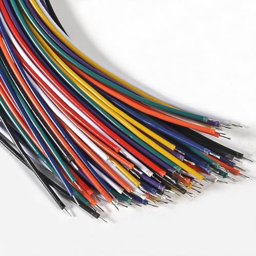 10Pairs JST Connector Kit, XH 2.54mm 8 Pin Header Male and Female Connectors Plug Adapter with Flat Wire Cable 200mm 26AWG Compatible with JST XH (8P) - color: 8P