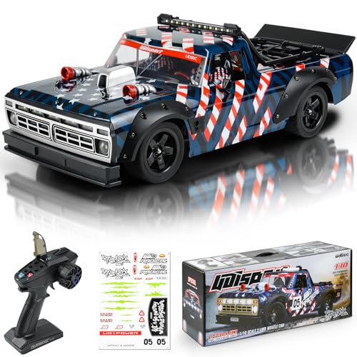 Cheerwing 1:10 Brushless RC Cars for Adults,70+KMH RC Drift Car,Hobby RC Racing Car with 3000mAh Lipo Battery,Remote Control Truck for Adults