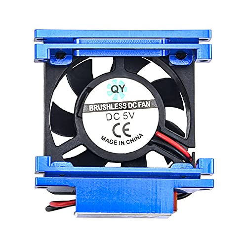 Readytosky RC Car Heat Sink Heatsink Mount w/High Velocity Cooling Fan | For Traxxas Slash 4X4 2WD Velineon VXL-3 Electronic Speed Controller