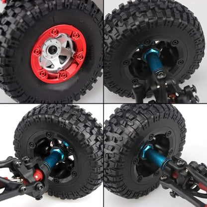 RC Car Accessories for Wltoys 12428-ABC 12429 12423-ABC 12423 1/12 rc Car Parts 12mm Aluminum Wheel Hex Hub Adapters Long 30mm Adaptor Extension Combiner Coupler - color: Sky Blue
