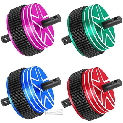 RC Gear Differential Upgrades Part for 1/10 Slash 2WD(VXL)/Stampede 2WD(VXL)/Bandit 2WD(VXL)/Rustler 2WD,Harden Steel w/Alloy Differential Transmissions,Replace #2388X,Green - color: Green(for 2wd)