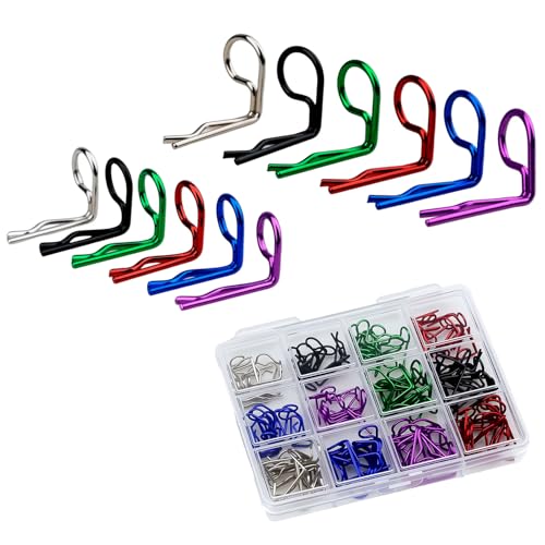 120pcs Colorful 90-Degree Angle RC Body Clips Bent Springy Pins(2 Sizes-Pack) for All 1/24 1/18 1/12 1/10 1/8 Scale Model Car Crawler Truck Buggy