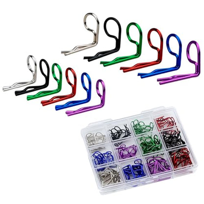 120pcs Colorful 90-Degree Angle RC Body Clips Bent Springy Pins(2 Sizes-Pack) for All 1/24 1/18 1/12 1/10 1/8 Scale Model Car Crawler Truck Buggy