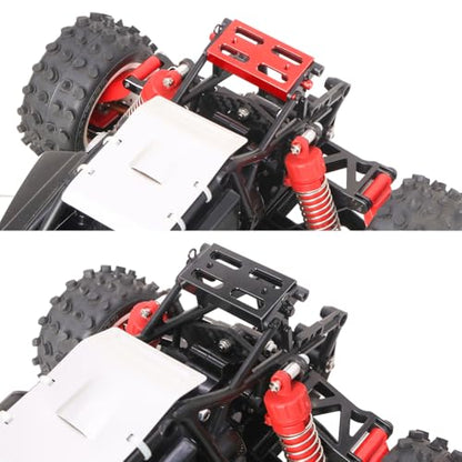 KYX Racing Aluminum Car Body Wing Spoiler Mount Upgrades Accessories for 1/10 RC Crawler Car Tamiya Hotshot II