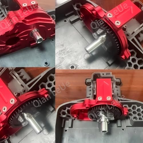 M1 Spur Gear 1.0 Metric Pitch 48-Tooth, 30T 32T 34T 36T 38T 40T 42T 44T 46T 48T 50T 52T Spur Gear Mod 1 for TRAXXAS Slayer Pro 4X4 Revo 3.3 ARRMA HPI HOBAO LOSI, Hardened Steel Upgrade Part Gear (48T) - size: 48T