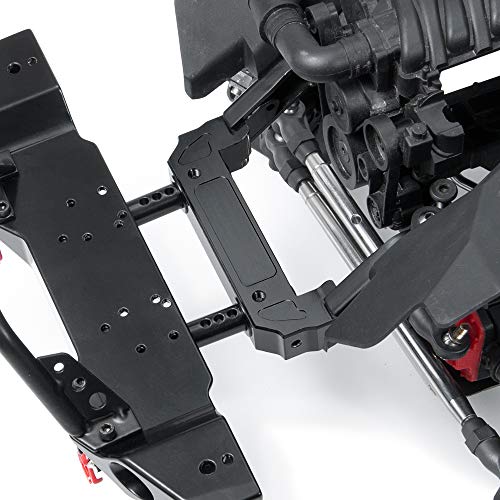 Que-T Alloy Metal Front Bumper Mount for 1/10 RC Axial SCX10 III AXI03007 Crawler Car