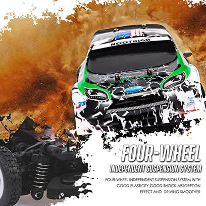 GoolRC WLtoys K989 RC Drift Car, 1:28 Scale 4WD 30KM/H High Speed Electric Drifting Car RTR with Metal Chassis and 2 Batteries for Adults