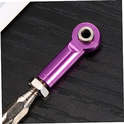 Adjustable Turnbuckle Rod Kit 71mm Aluminum for Car Rod Linkage Easy Install for 1/10 Vehicles