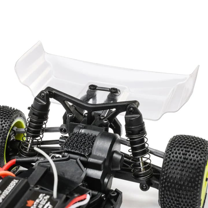 Helidirect Losi RC Car Micro-B 2WD Brushed Mini RC Buggy 1/24 Scale RTR Assemble Kit - Remote Control Car, RC Cars, Micro Racing RC Buggy 1/24 Scale (White - LOS00007T1) - color: White - Los00007t1