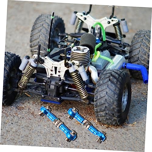 SOLUSTRE 2PCS Adjustable Steering Linkage Tie Rod for RC Car and Truck High Precision Linkage Steering Rods Sturdy Connection for Enhanced Control