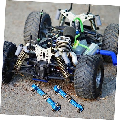 SOLUSTRE 2PCS Adjustable Steering Linkage Tie Rod for RC Car and Truck High Precision Linkage Steering Rods Sturdy Connection for Enhanced Control