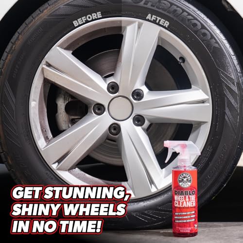 Chemical Guys Complete Car Detailing Kit, 17 Items | Car wash soap, wheel cleaner, bucket, and brushes, 17 piece wash kit, complete DIY car wash and detail kit