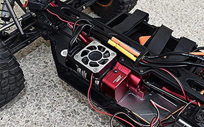 1:10 Lasernut U4 Tenacity LOS03028 / Tenacity DB Pro LOS03027V2 Upgrade Parts Aluminum Center Gearbox - 14Pc Set Orange