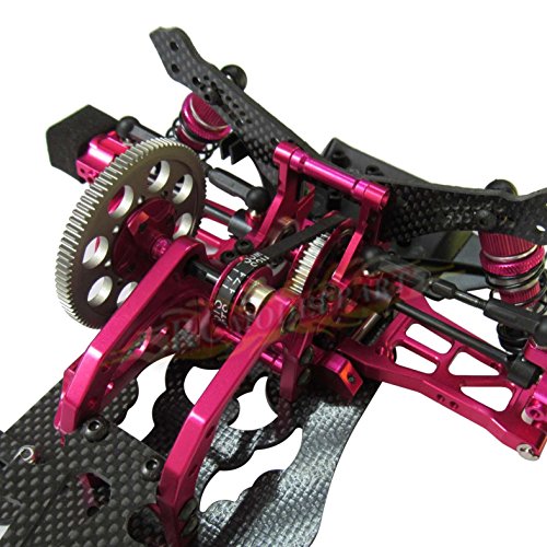 1/10 Alloy & Carbon Chassis Sakura D4 RWD Drift Car Frame Body Kit #KIT-D4RWD