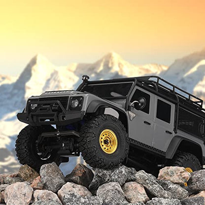 DJCRAWLER 1.0 Inch Sticky Soft Tires 60 * 22mm for SCX24 TRX-4M 1/18 1/24 Wheels Upgrades, High Viscosity RC Crawler MT Rubber Tyre
