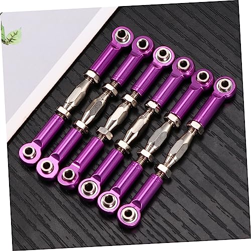 Adjustable Turnbuckle Rod Kit 71mm Aluminum for Car Rod Linkage Easy Install for 1/10 Vehicles