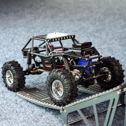 INJORA Rock Tarantula Nylon Buggy Body Shell for 1/18 TRX4M Upgrade（Black） - color: Black