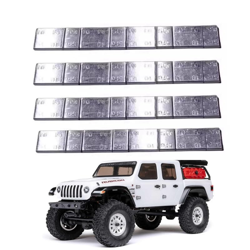 RC Model Cars, Crawlers, Boat Models, Car Model counterweight 1/10, 1/12, 1/18, 1/24 Crawler Use TRX4 SCX10, TRX4M SCX24 SCX30 FMS Crawler Balance Weights, counterweight