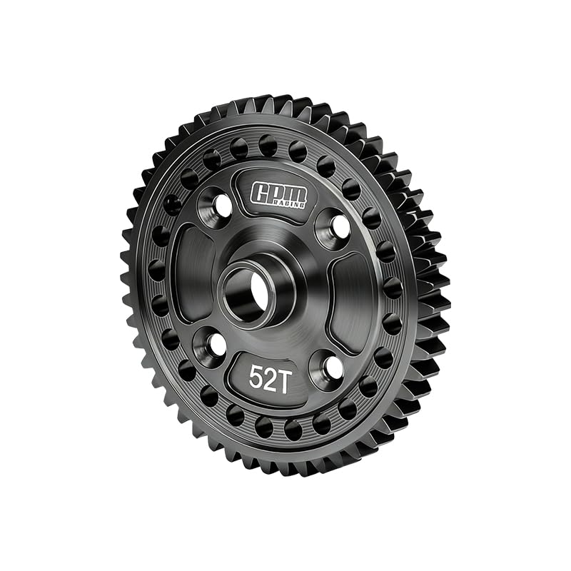 GPM Carbon Steel Spur Gear 52T -1Pc for TRAXXAS 1/8 4Wd Sledge Monster Truck-95076-4