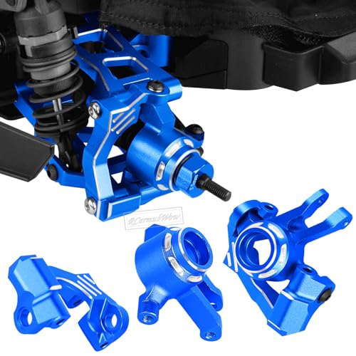 RC Upgrade Parts for Mini Slash 4X4,Mini Rally VXL Ford RS200(#108164-1#108046-1),RC Driveshafts CVD,A Arms,Caster Block Set,Steering,Turnbuckles Links,Dirt Resist Guard Cover,Navy Blue - color: Navy Blue(1set)