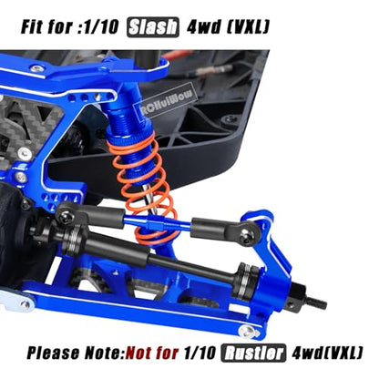 RC Upgrades Part for 1/10 Slash,Shock Towers,Caster Block,Steering Blocks,Rear Stub Axle Carriers,Suspension Arms,Body Mount,Steering Block,Navy Blue