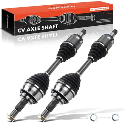 A-Premium Set of 2 Front CV Axle Shaft Assembly | Compatible with Toyota 4Runner 2003-2022, Tacoma 2005-2020, FJ Cruiser 2007-2014 & Lexus GX460 2010-2022, GX470 2003-2009 - style: Front Driver and Passenger Side
