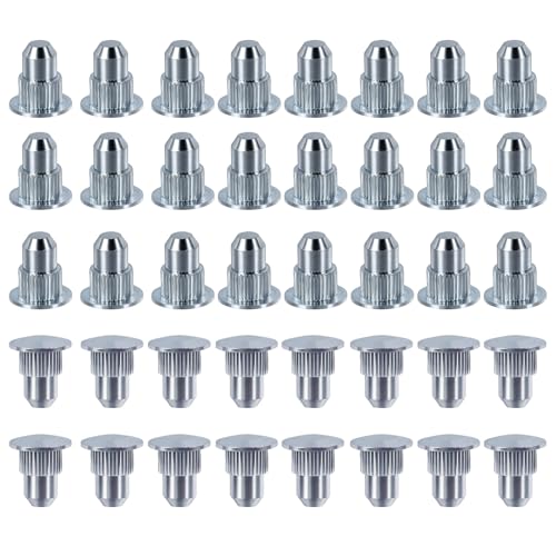 40 Pcs Camber Guide Pins Compatible with Chevrolet GMC Cadillac Hummer | Compatible with Silverado 1500/2500/3500, Sierra 1500/2500/3500, Tahoe, Yukon, H2, H3, Blue Zinc Coated - size: 40 pack