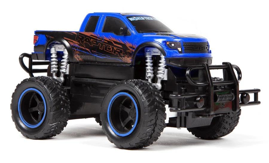 World Tech Toys Ford F-150 SVT Raptor Police Pursuit 1: 24 RTR Electric RC Monster Truck