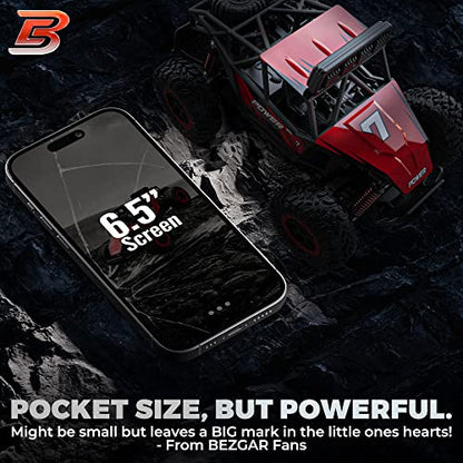 BEZGAR TB201 RC Cars-1:20 Scale Remote Control Car-2WD High Speed 20 Km/h Electric Toy Off Road Vehicle Monster Truck Crawler with LED Headlight and Rechargeable Battery for 8-12 Year Old Boys Girls - color: Tb201-blue