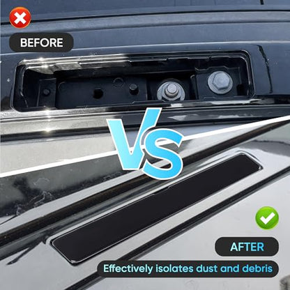Roof Rails Rack End Cover Compatible with Toyota RAV4 2019-2024 ABS Roof Rack Cover Cap Shell Replacement 4Pcs Glossy Black Exterior Accessories