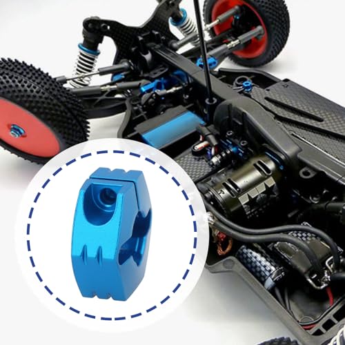 1 Set 1/10 RC Buggy Aluminum Rear Hex Hubs 54669 Compatible with Tam-iya DB01 TRF201 TRF503 TRF201 DB02 5x12x13.6mm