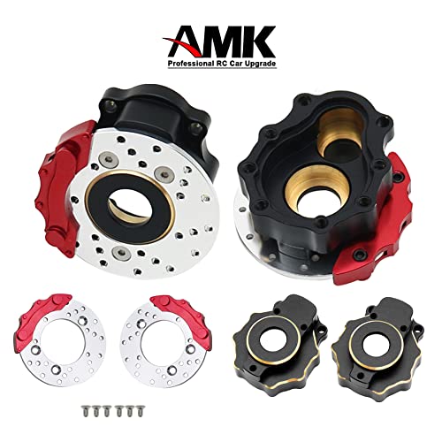 Brass Counter Weight Axle Housing Black Coating TRX4 Portal Axle Housing for 1/10 RC Crawler TRX6 TRX4 Bronco Defender Upgrade (D) - color: D