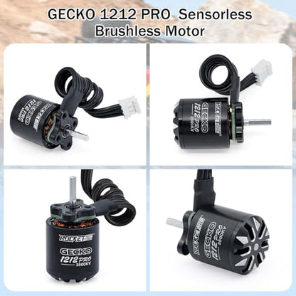 Surpass Hobby 1212 Pro 3500KV Brushless Motor for 1/18 TRX4M / HPI Venture18 /scent-18 / HobbyPlus CR18 / 1/24 RC Crawlers Upgrade