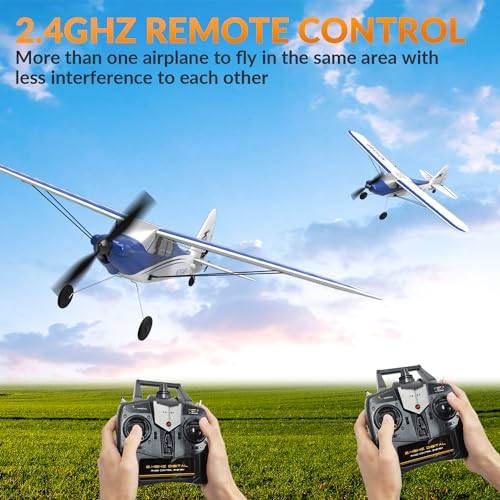 RC Plane Sport Cub 500 S2 Remote Control Airplane 4 Channel RTF | Easy Control for Beginners, One Key Aerobatic,3 Modes, Best Gift for Adults