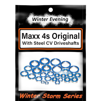for Traxxas Maxx 4s (Original) with Steel CV Axle Upgrade Only | Bearings Kit