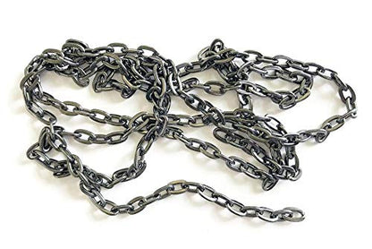 Replacement Part For Tank / 1/16 Rc Tank 1/10 Car Truck Spare Parts Iron Chain/Metal Chain - (Color: Black 1M) - color: Black 1M