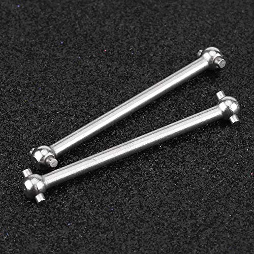 SUNGOOYUE RC Car Drive Shafts, Metal Replacement Dog Bone Axles for A959 A969 A979 | 5cm Zinc Alloy RC Accessories (2-Pack) for Off-Road Racing