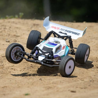 Losi 1/16 Mini-B 2 Wheel Drive Buggy Brushless RTR Blue LOS01024T2