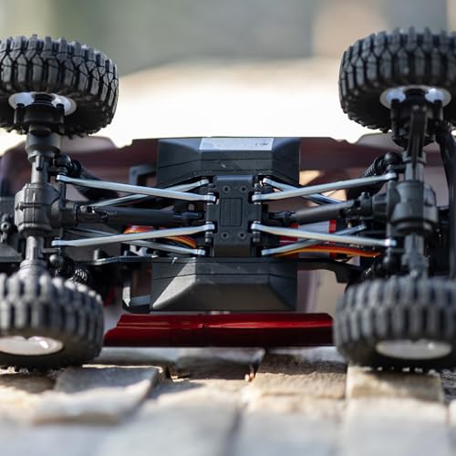 Links Set Aluminum Linkage for Redcat 1/18 Ascent-18 Upgrade Parts RC Crawler Car (Dark Blue) - color: Dark Blue