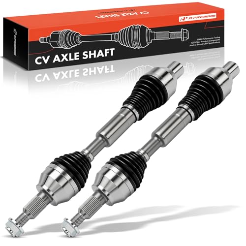 A-Premium Set of 2 Front CV Axle Shaft Assembly | Compatible with Ram 1500 2012-2021 & 1500 Classic 2019-2020, 4WD, For Lifted or Stock Suspensions, Front Left and Right - style: Front Driver and Passenger Side