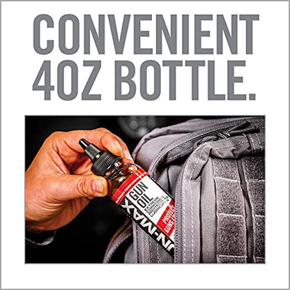 Real Avid Gun Oil - 4 Ounce Gun Oil Bottle - Elite Gun Cleaning Oil - All-in-One Shooter Lube Rust Protectant & Gun Lubricant - Premium Gun Lube - color: Clear, size: 4oz BOTTLE liquid