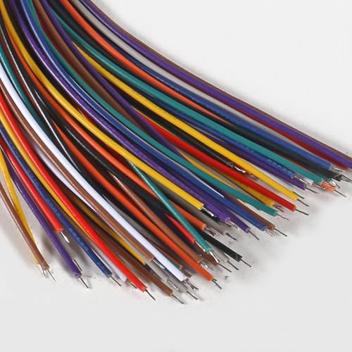10Pairs JST-XH Connector Kit, XH 2.54mm 10 Pin Header Male and Female Connectors Plug Adapter with Flat Wire Cable 200mm 26AWG Compatible with JST XH (10P) - color: 10P