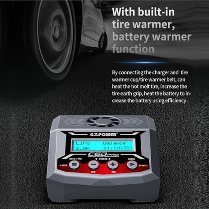 Triplot Lipo Balance Charger/Discharger with AC MAX 100W,12A, DC MAX 300W,12A, Discharge Max.5W, FB-DIS Model max 300W,Multi-Battery Support,1-6 Cells LiPo,1-15cells NiMh,NICD,PB 2-20V,