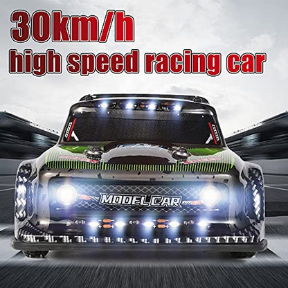 GoolRC WLtoys 284131 RC Drift Car, 1:28 Scale 4WD 30KM/H High Speed Electric Drifting Car RTR, Metal Chassis, 2 Batteries for Adults