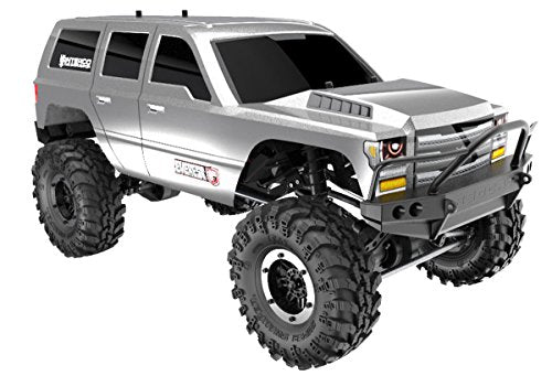 Redcat Racing Everest GEN7 Sport 1/10 Scale RC Rock Crawler 4x4 – 4WD RTR RC Truck with Steel Frame, Oil Shocks, Beadlock Wheels, Interco Tires, Waterproof ESC & Battery Included - Silver