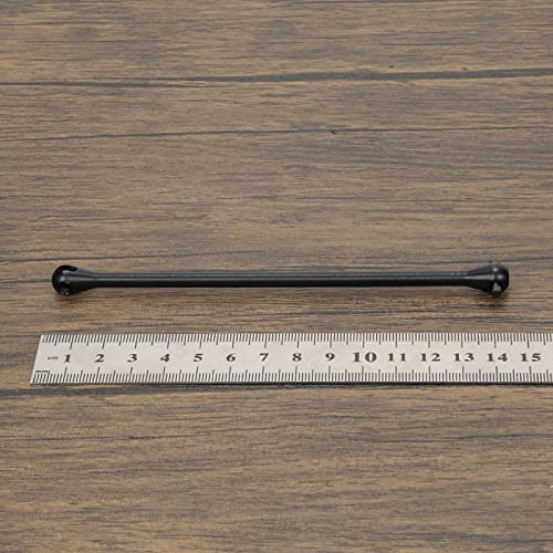RCAWD CVD Driveshaft for Arrma Outcast 8S, Dogbone 136mm #45 Steel ARA310973 Fit for Arrma Outcast 8S BLX RTR EXB Roller Upgrade Parts (Black)